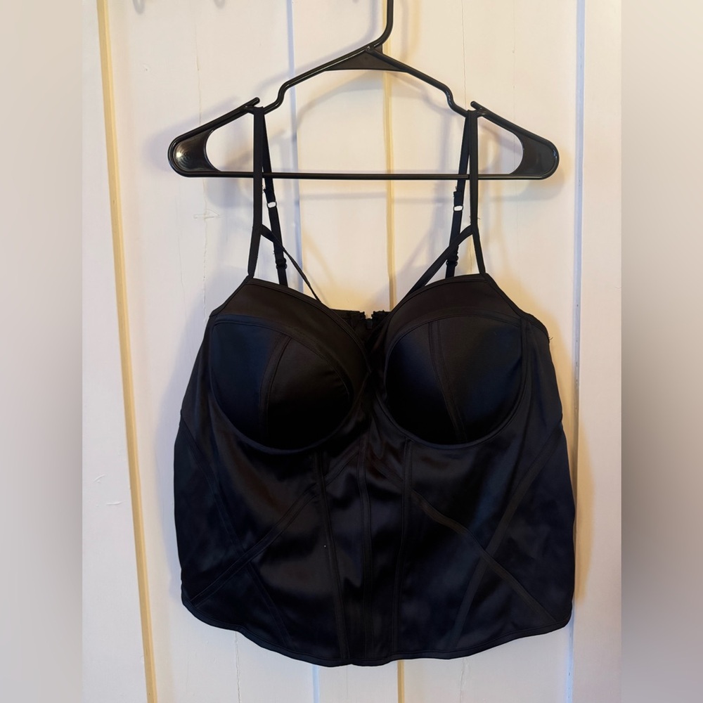 Black Bustier Top